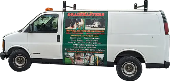 Drain Master Van for Drain Cleaning and More